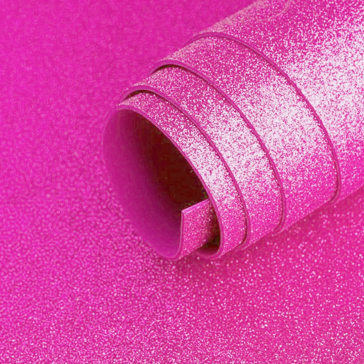 GOMA EVA GLITTER HAND 40X60CM X 2MM ROSADO — Hand