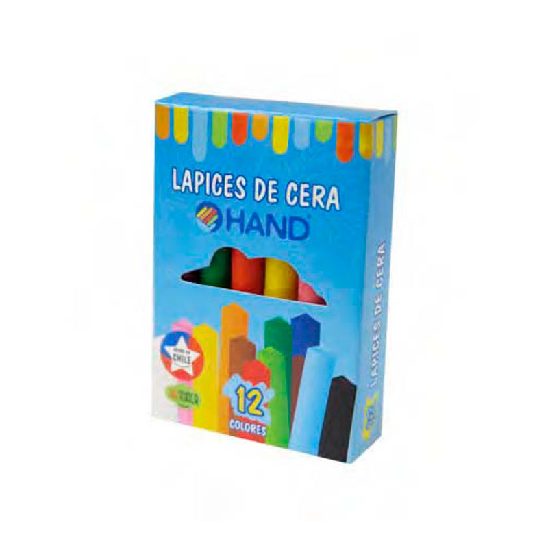 Imagen de LAPICES DE CERA 12 COLORES