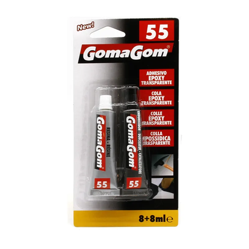 ADHESIVO EPOXICO TRANSPARENTE 8ML GOMAGOM N°55 — GomaGom