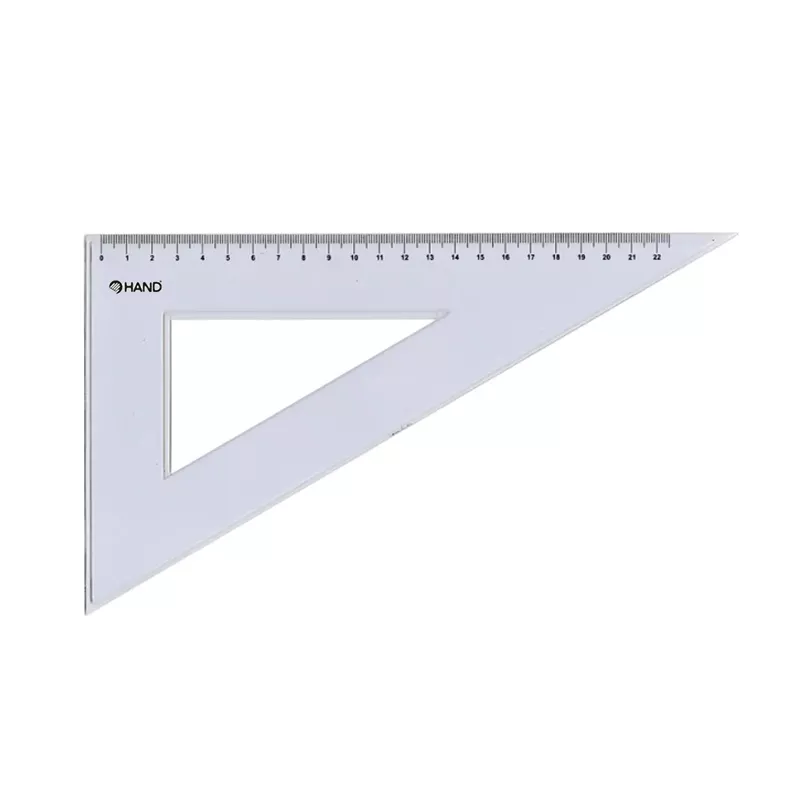 ESCUADRA 60° 25CMS HAND — Hand