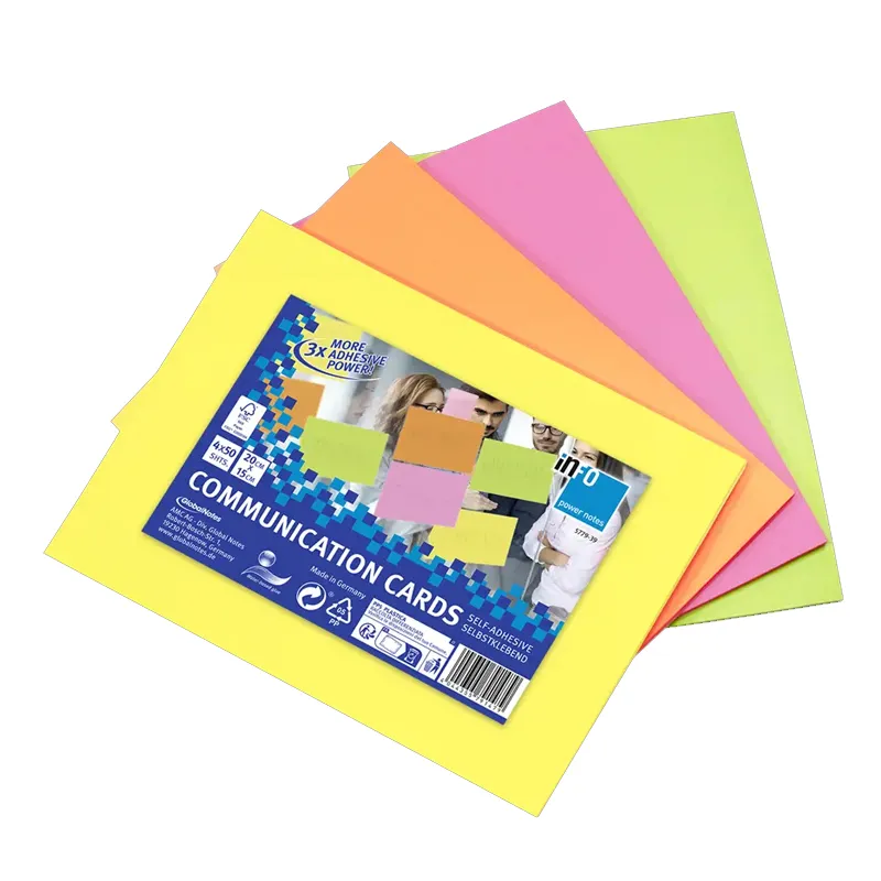 NOTAS ADHESIVAS GRANDES 4X50HJ COLORES 200X150MM INFO NOTES — Info Notes
