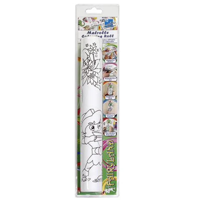 ROLLO ADHESIVO COLOREAR 30CM 4MT HADAS INFO NOTES — Info Notes
