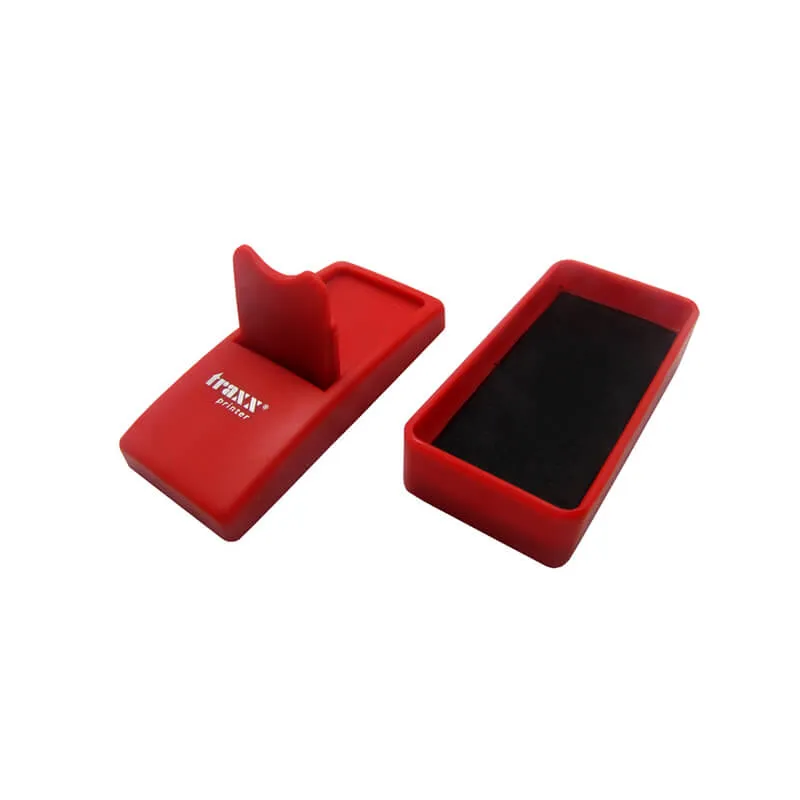 SELLO MANUAL BOLSILLO 50X20MM NEGRA TRAXX — Traxx