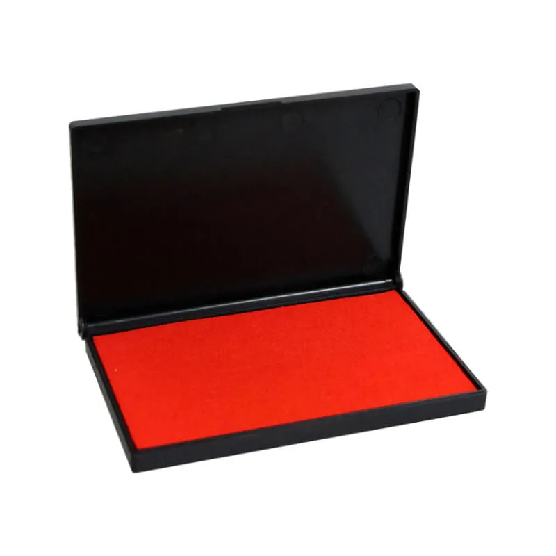 TAMPON FELPA MICROPOROSA 110X70MM ROJO TRAXX — Traxx