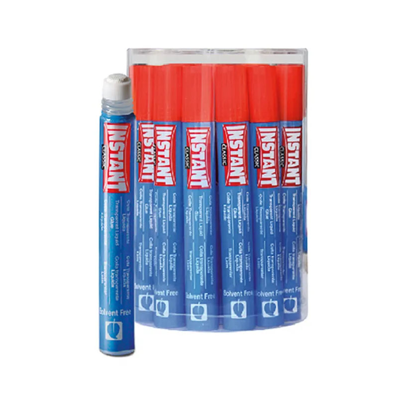 COLA TRANSPARENTE 50ML C/ESPONJA INSTANT — Instant