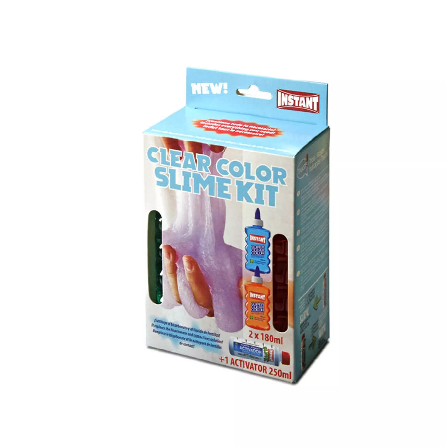 SLIME KIT BASICO CLEAR — Instant