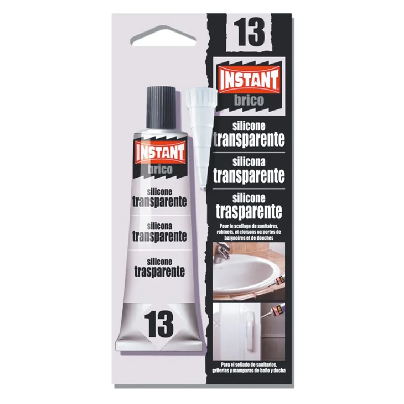 SELLADOR SILICONA TRANSPARENTE 30ML 13 INSTANT — Genérico