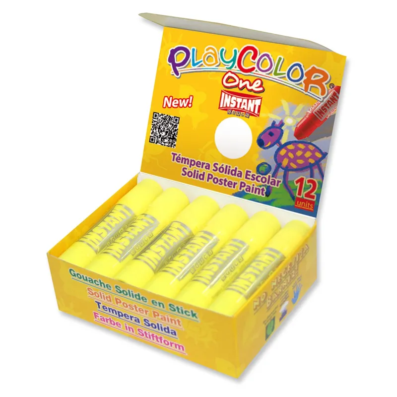 TEMPERA SOLIDA AMARILLO PLAYCOLOR — Instant
