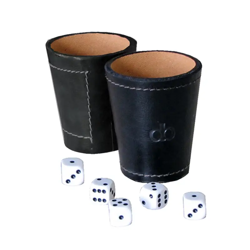 VASO CACHO CUERO DOMMO BURANO NEGRO — Dommo Burano