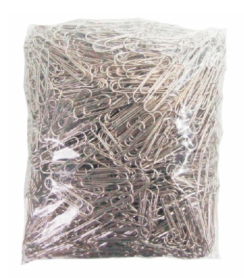CLIP METALICO PUNTA REDONDA 33MM BOLSA 1K HAND — Hand