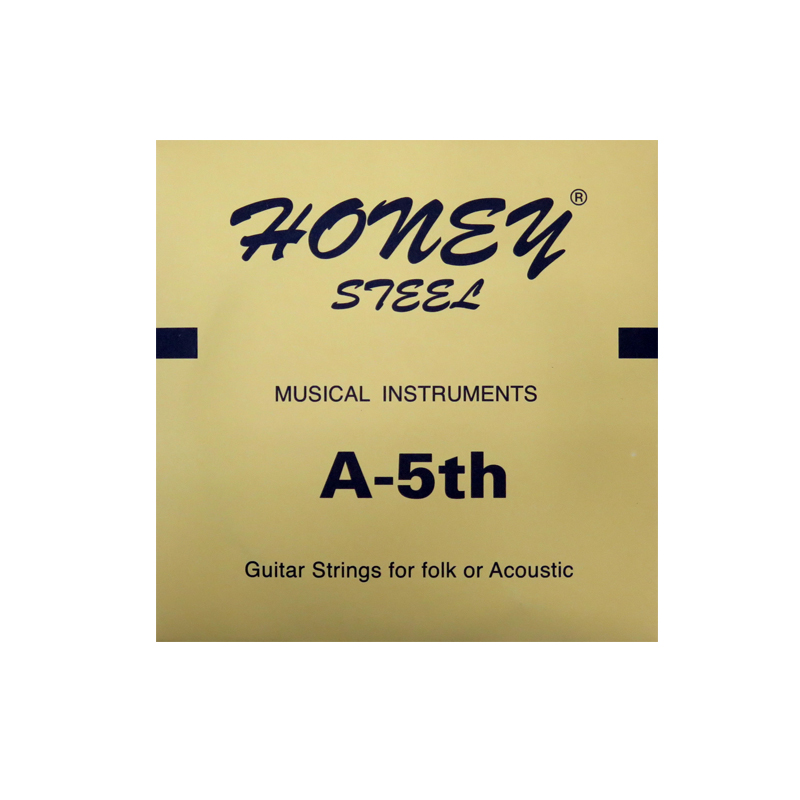 CUERDA GUITARRA ACERO HONEY 5A ENTORCHADA — Genérico