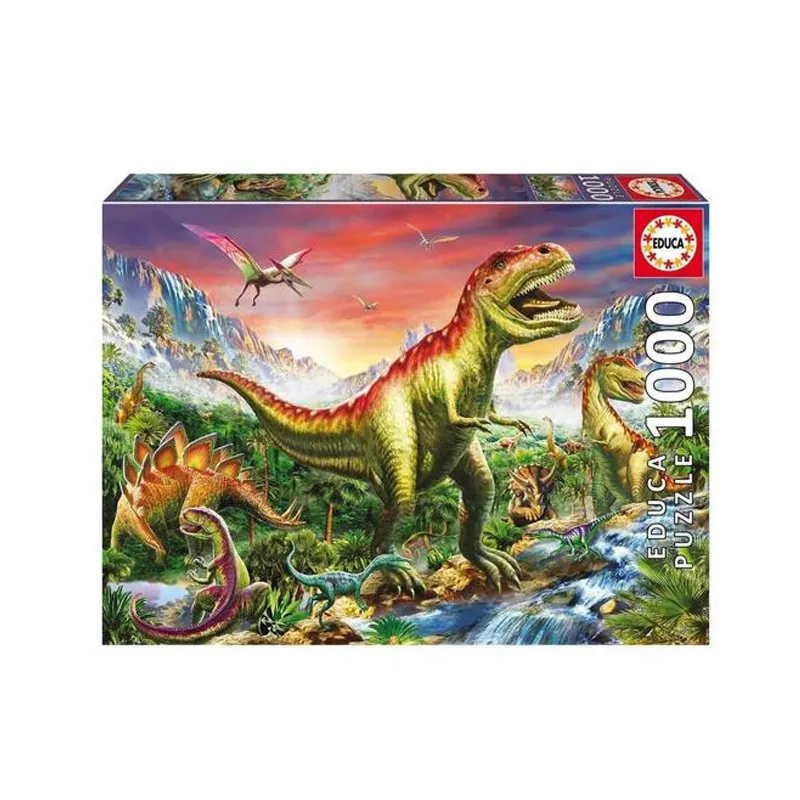 Imagen de PUZZLE 1000 PCS 48x68cm BOSQUE JURASICO