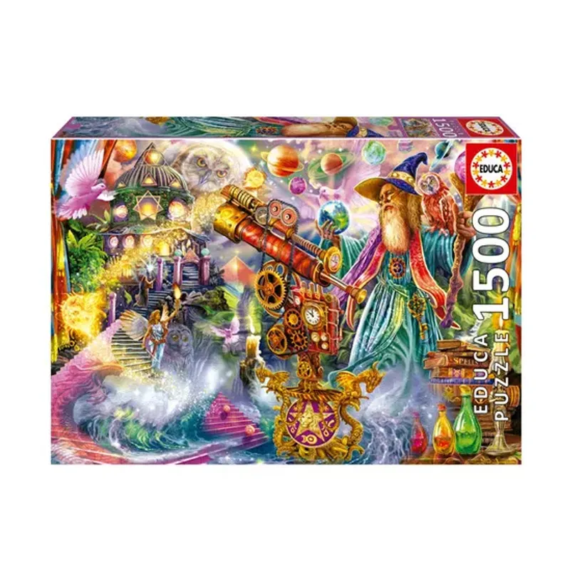 PUZZLE 1500 PCS 85X60CM HECHIZO DE MAGO — Educa Borras