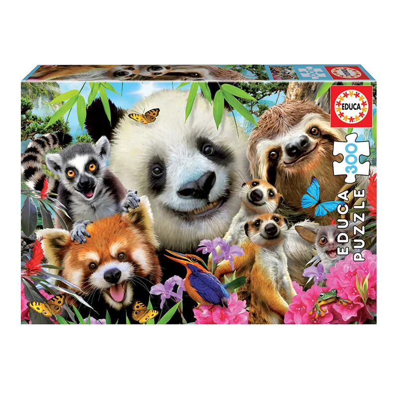 PUZZLE 300 PCS 40X28CM OJOS NEGROS — Educa Borras