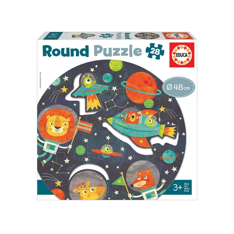 PUZZLE INFANTIL 28 PCS EL ESPACIO — Educa Borras