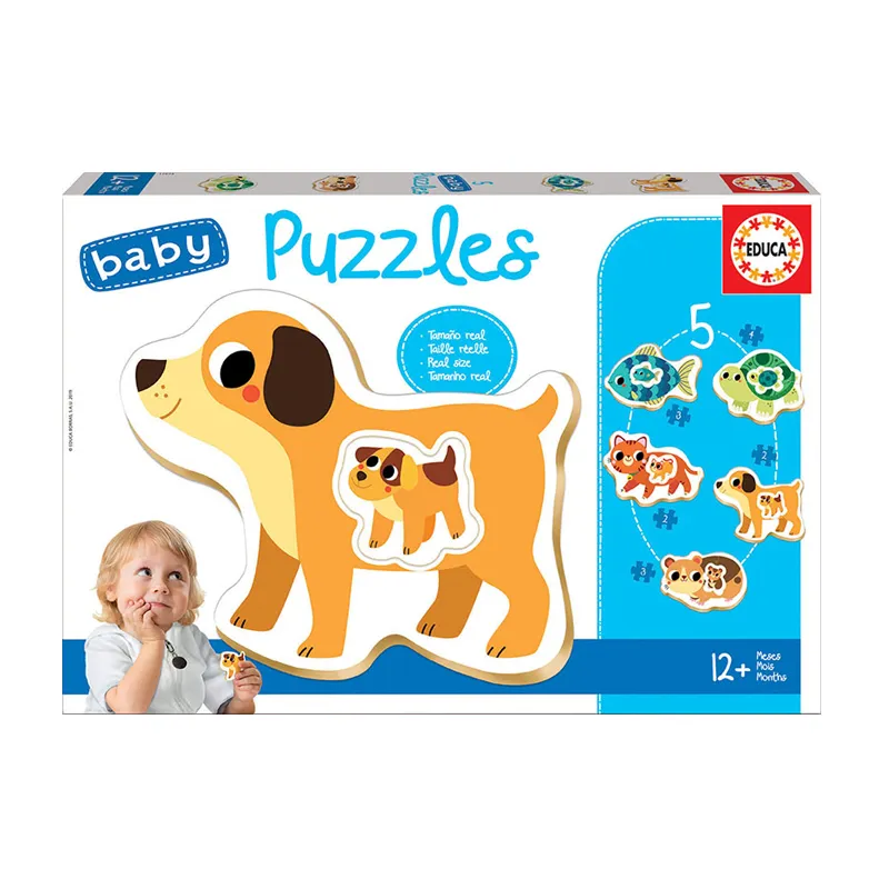 PUZZLE BABY ANIMALES — Educa Borras