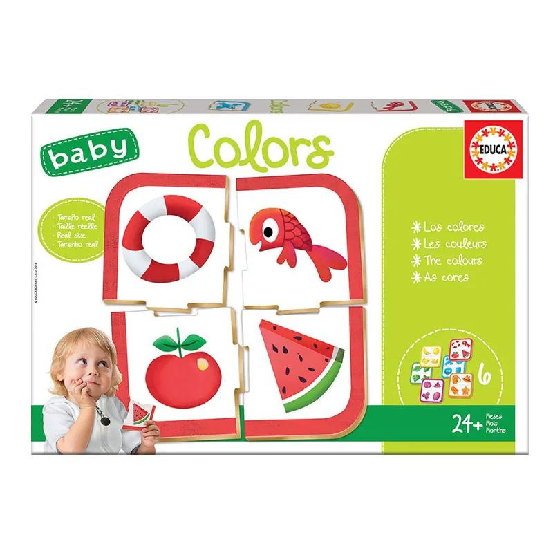 JUEGO EDUCATIVO BABY COLORS — Educa Borras