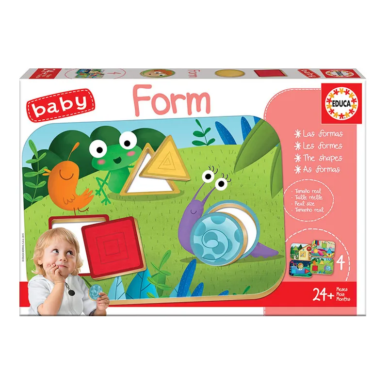 JUEGO EDUCATIVO BABY FORM — Educa Borras
