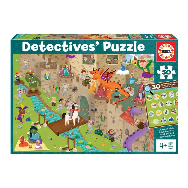 Imagen de PUZZLE DETECTIVE 50 PIEZAS
