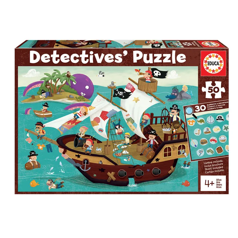 Imagen de PUZZLE DETECTIVE 50 PIEZAS