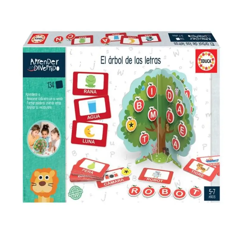 APRENDER DIVERTIDO +5 ARBOL DE LAS LETRAS — Educa Borras