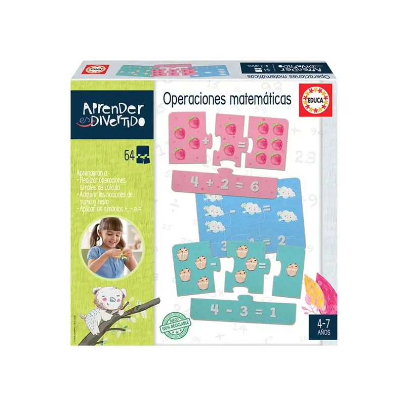 APRENDER DIVERTIDO +4 MATEMATICAS BASICAS — Educa Borras