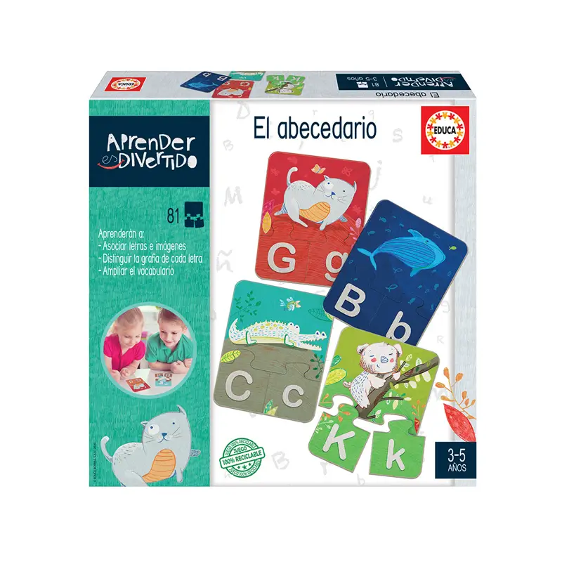 APRENDER DIVERTIDO +3 EL ABECEDARIO — Educa Borras