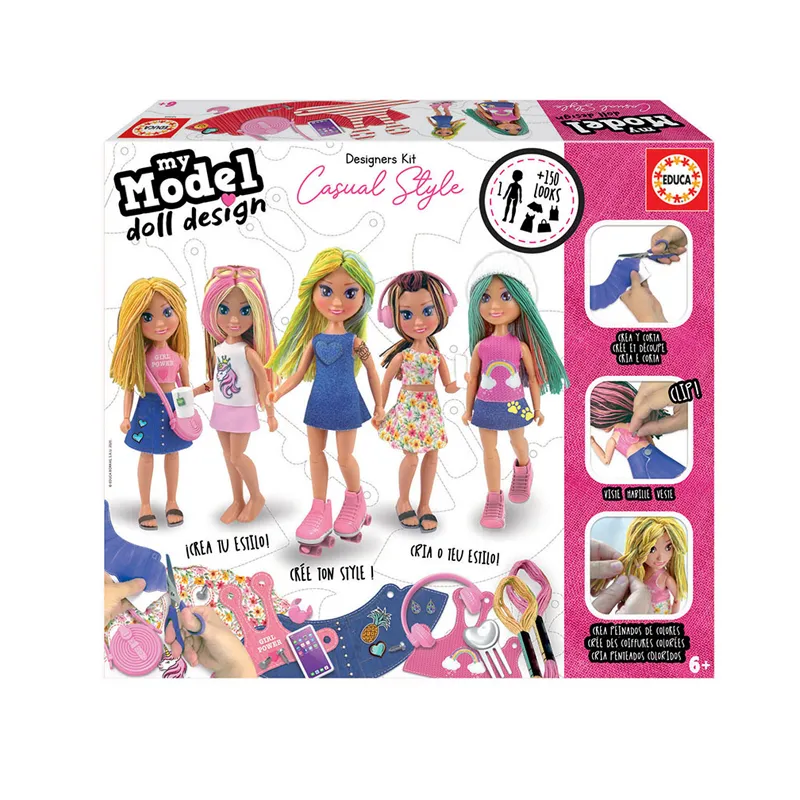 MY MODEL DOLL DESIGN CASUAL — Educa Borras
