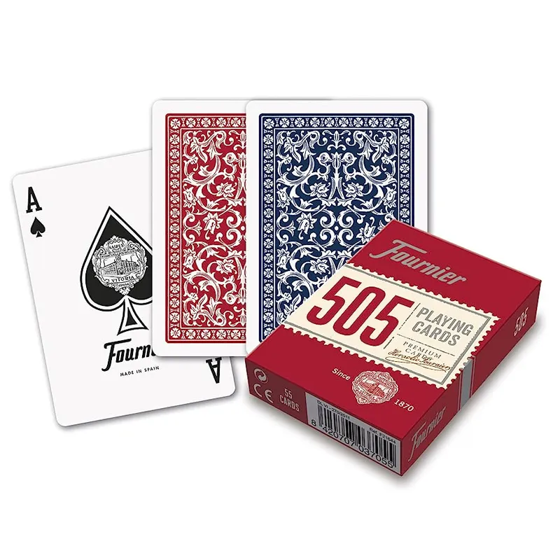 Imagen de NAIPE INGLES POKER ESTUCHE CARTON