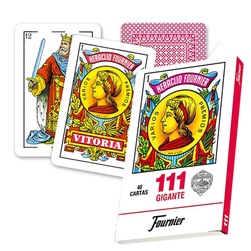 NAIPE ESPAÑOL GIGANTE 111 122X190MM FOURNIER — Fournier