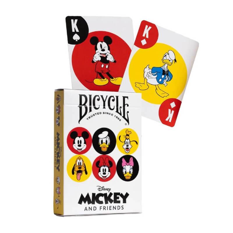 NAIPE BICYCLE MICKEY AND FRIENDS — Fournier