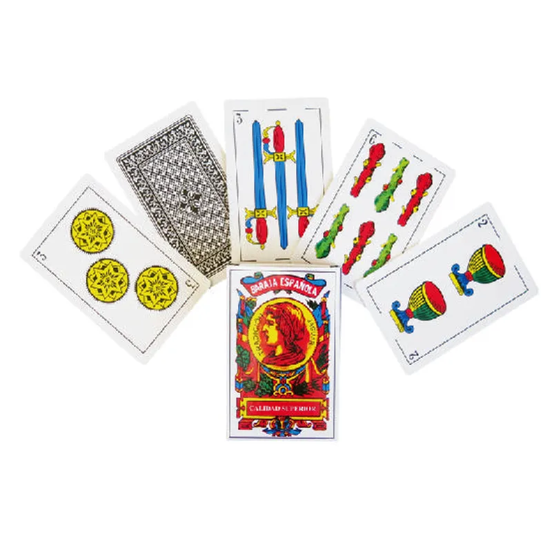 NAIPE ESPAÑOL JAGUAR 40 CARTAS — Hand