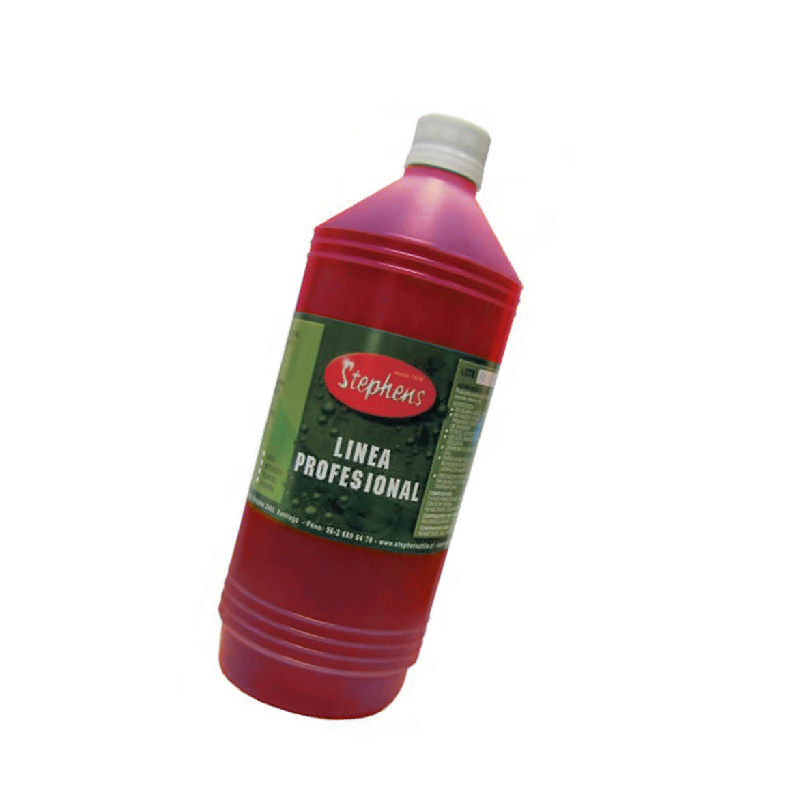 TINTA TAMPON STEPHENS ROJO 1 LT — Hand